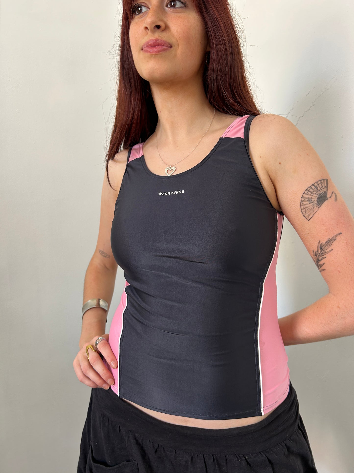 Greg Pink Swim Top Tank - Size Small