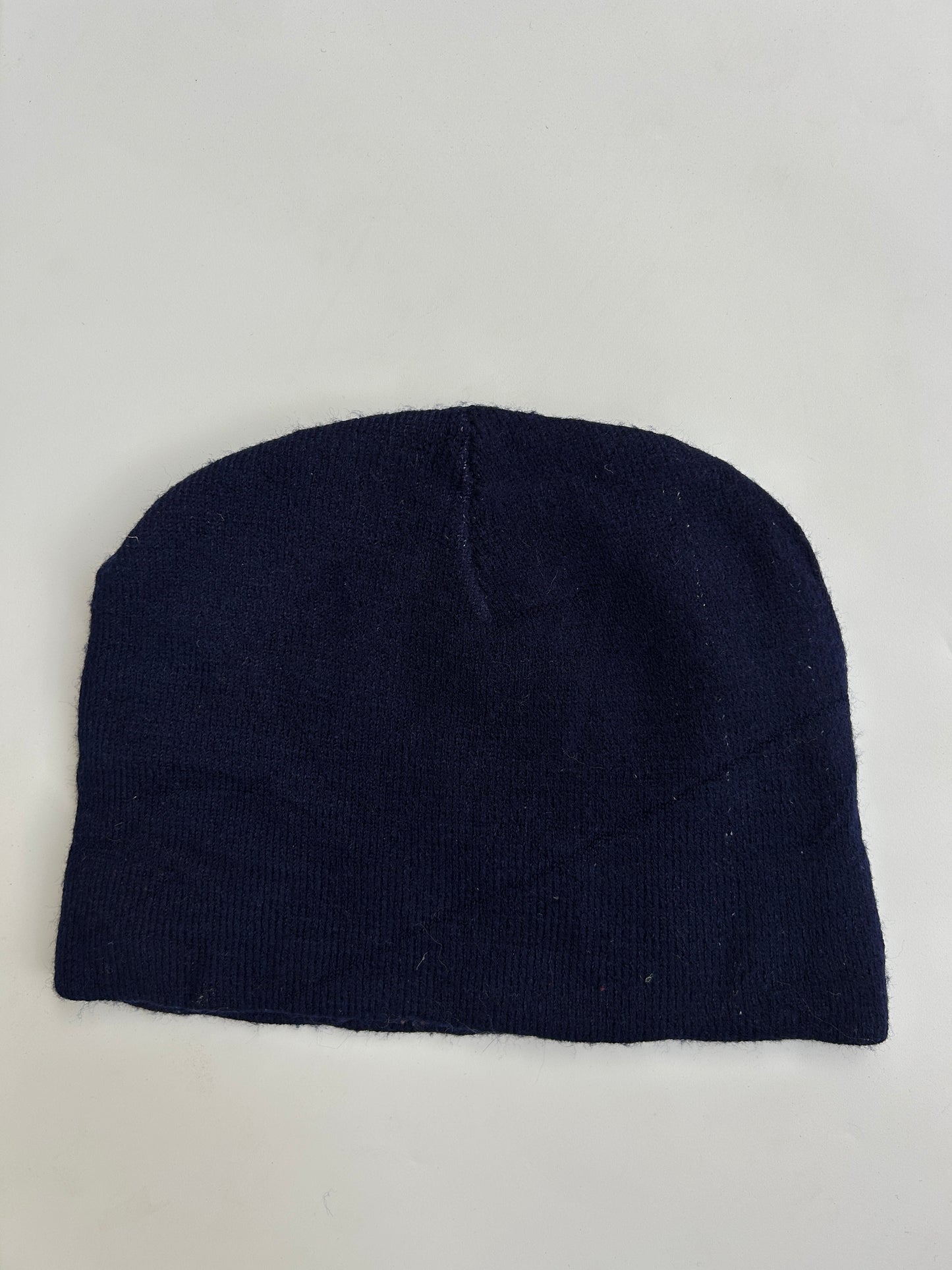 Navy Blue Red White London Beanie