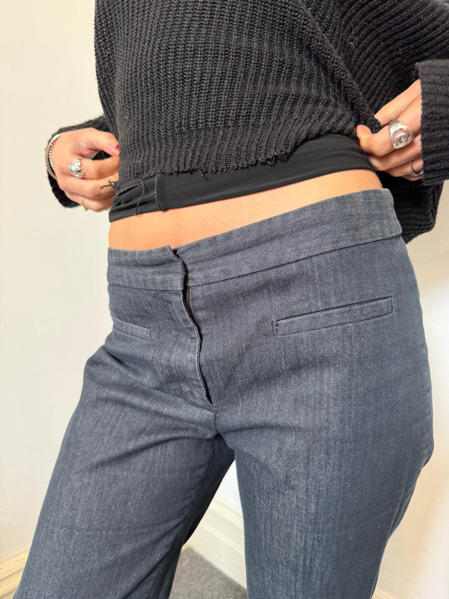Dark Blue Long Pants - W30