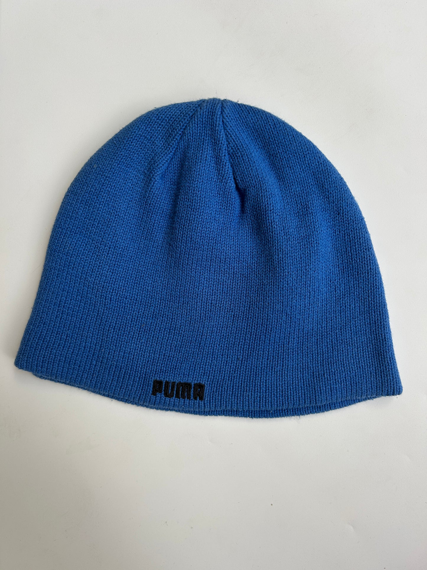 Navy Blue Black Puma Beanie