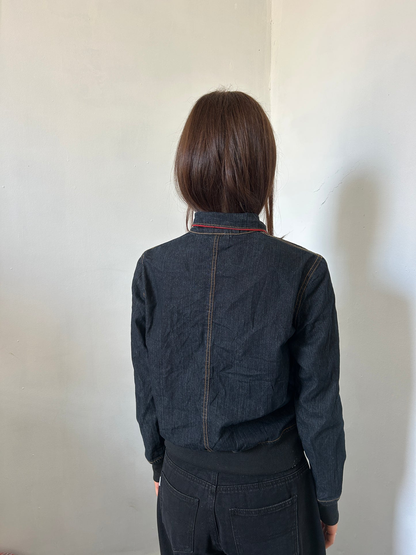 Dark Denim Blue Jacket - Size Medium