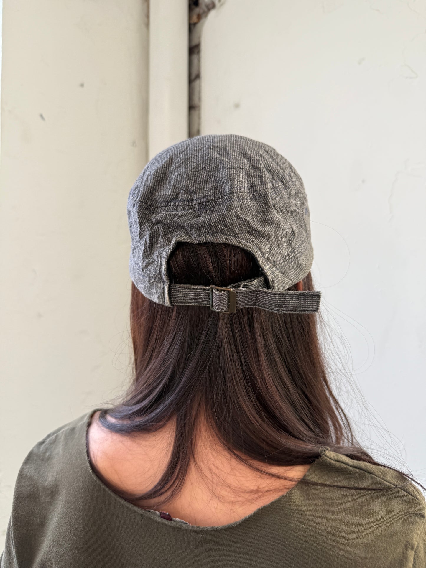 Grey Striped Cap