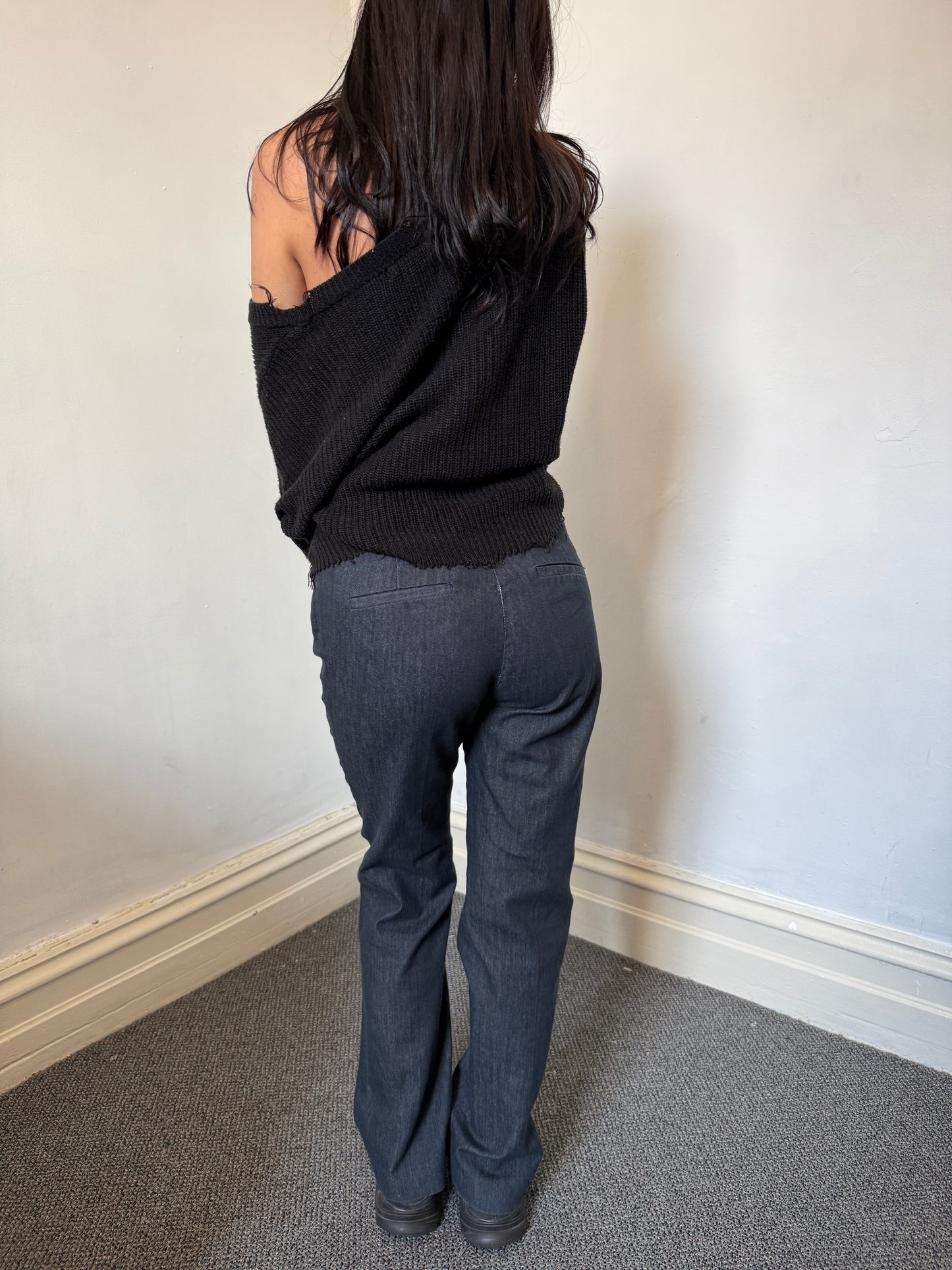 Dark Blue Long Pants - W30