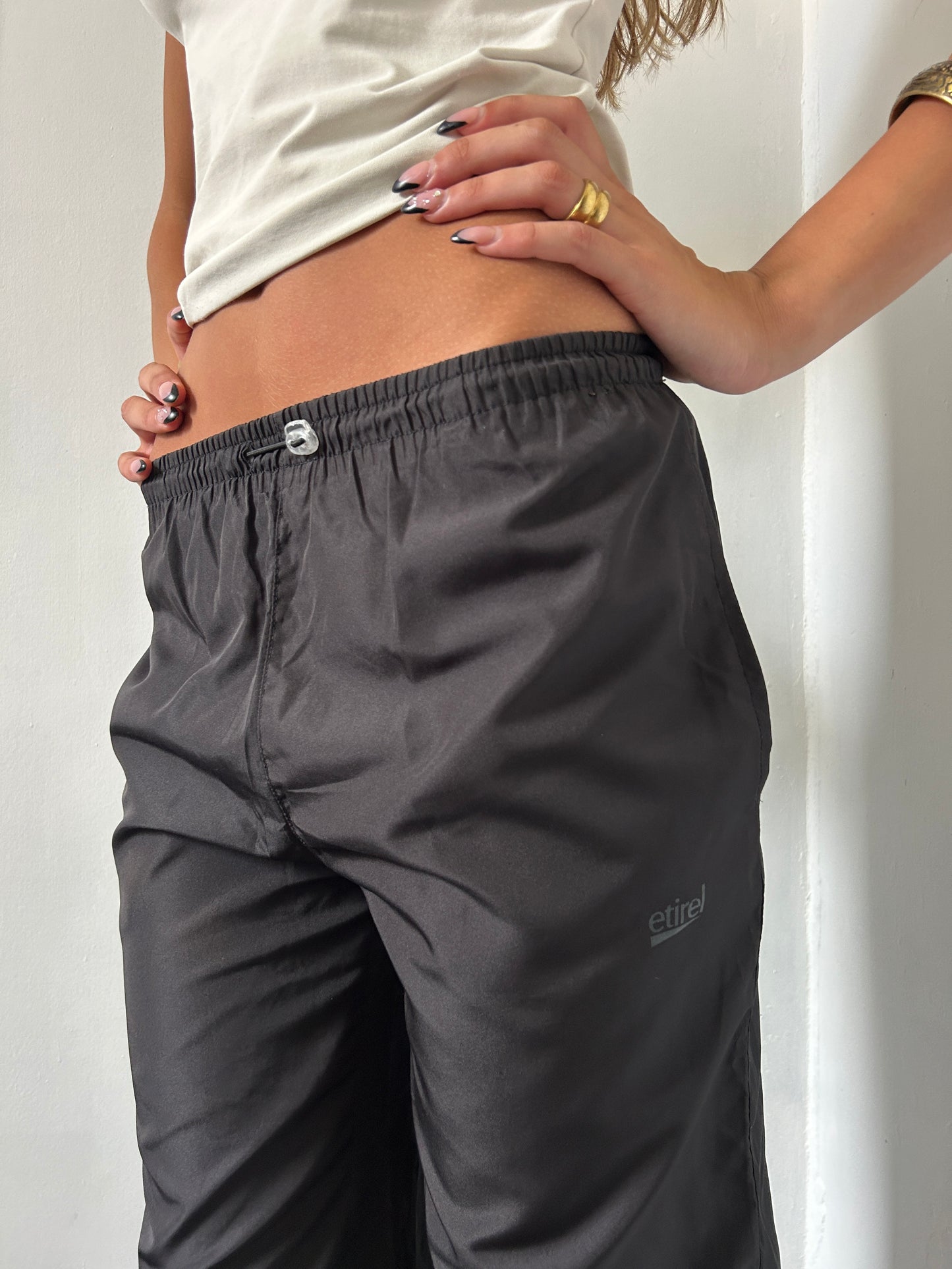Black Capri Pants 3/4 Length - Size 8