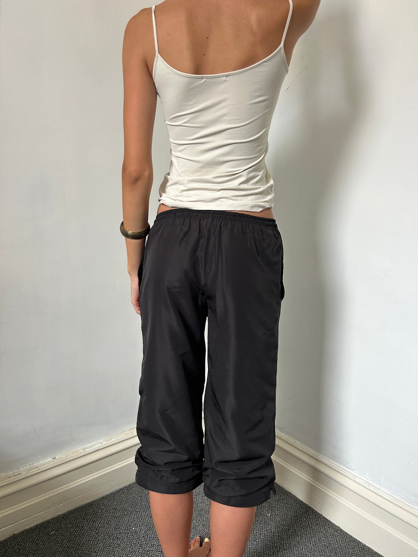 Black Capri Pants 3/4 Length - Size 8