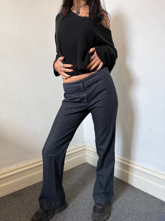 Dark Blue Long Pants - W30